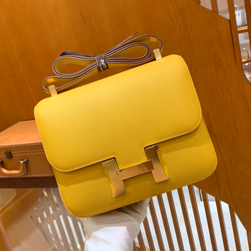 그린엘 에르메스 콘스탄스 24 엡송 앰버 골드 버클