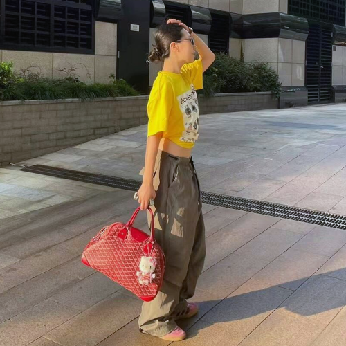 고야드 잔느 토트백 GM 레드