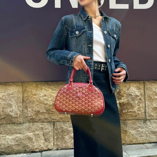 고야드 잔느 토트백 미니 레드