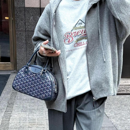 고야드 잔느 토트백 미니 네이비