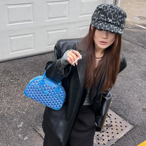 고야드 잔느 토트백 미니 블루