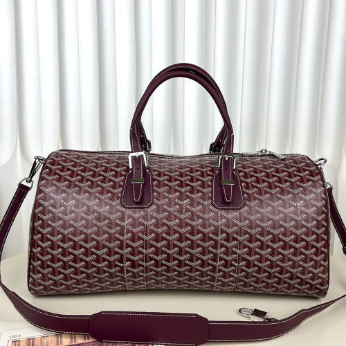 고야드 보스턴백 45 백 버건디