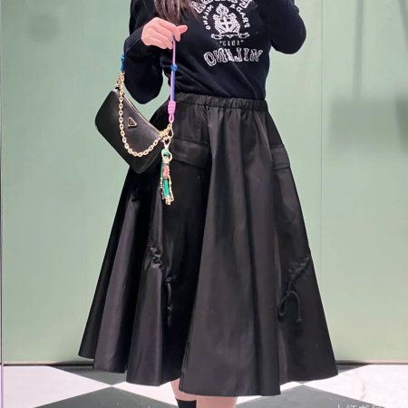 프라다 25SS 워크웨어 캐주얼 스커트