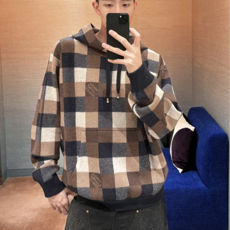 루이비통 24 다미에 웨스턴 플래드 후드