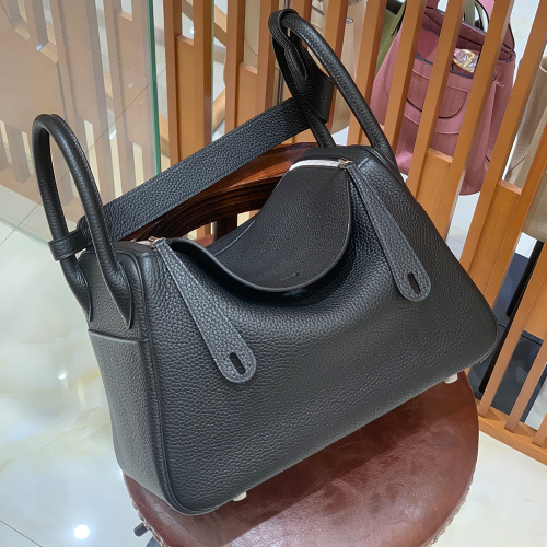 그린엘 에르메스 린디 30 블랙 실버 버클