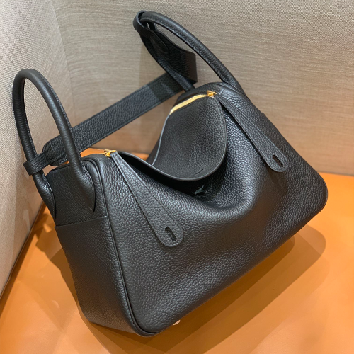 그린엘 에르메스 린디 30 블랙 골드 버클