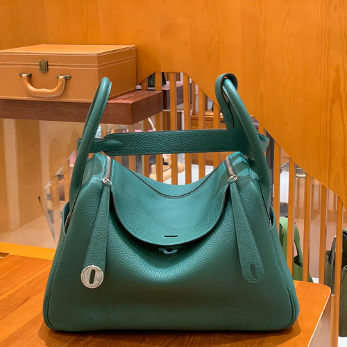 그린엘 에르메스 린디 30 말라카이트 그린 실버 버클