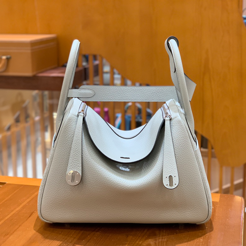 그린엘 에르메스 린디 30 라이트 블루 실버 버클