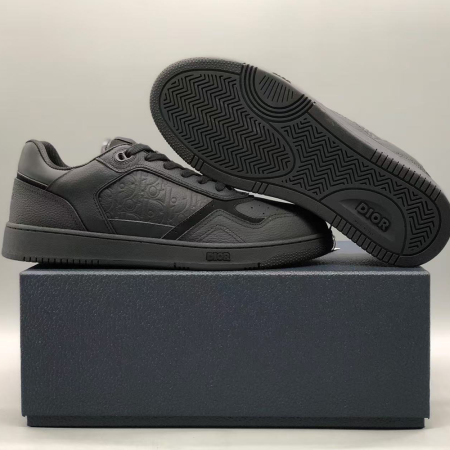 디올 B27 로우탑 스니커즈 블랙