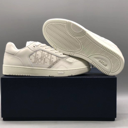 디올 B27 로우탑 스니커즈 오블리크 화이트