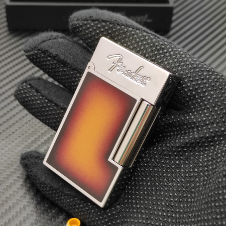 최고퀄 듀퐁 라이터 라인2 한정판 펜더 라이터 브라운 스틸