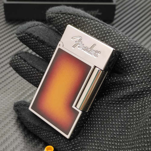 최고퀄 듀퐁 라이터 라인2 한정판 펜더 라이터 브라운 스틸