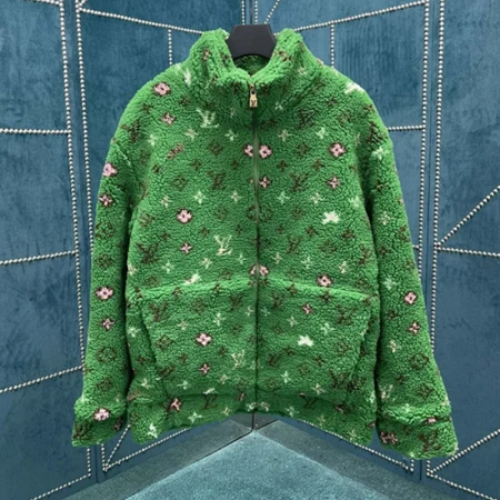 루이비통 모노그램 플리스 블루종