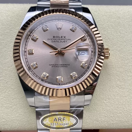 ARF공장 롤렉스 데이저스트 썬더스트 10P 다이얼 로즈골드 콤비 오이스터 41mm 126331-0007