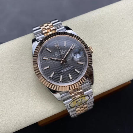 ARF공장 롤렉스 데이저스트 그레이 와플 다이얼 콤비 쥬빌레 41mm 126331-001