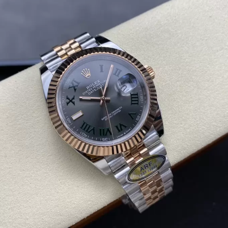 ARF공장 롤렉스 데이저스트 윔블던 다이얼 콤비 쥬빌레 41mm 126331-0016