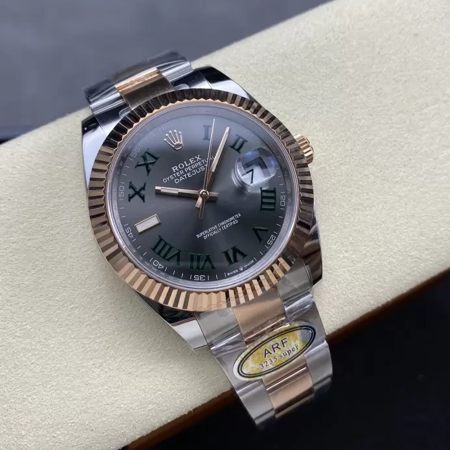 ARF공장 롤렉스 데이저스트 윔블던 다이얼 콤비 오이스터 41mm 126331-001