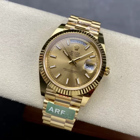 ARF공장 롤렉스 데이데이트 샴폐인 다이얼 40mm m228238-0003