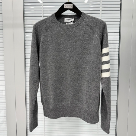 톰브라운 캐시미어 사선 풀리 패션드 프렌치 테리 스웨트셔츠