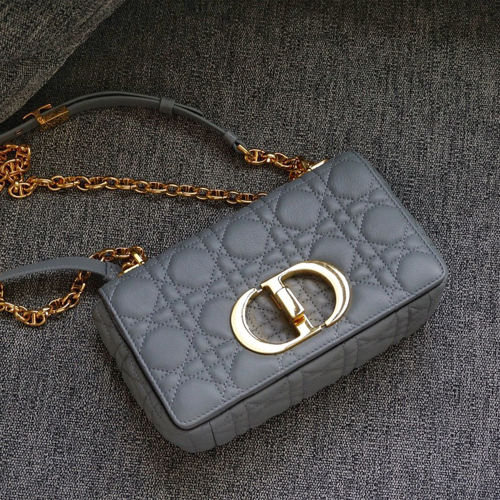 엔젤 공장 디올 카로 백 그레이 서플 까나쥬 송아지 가죽