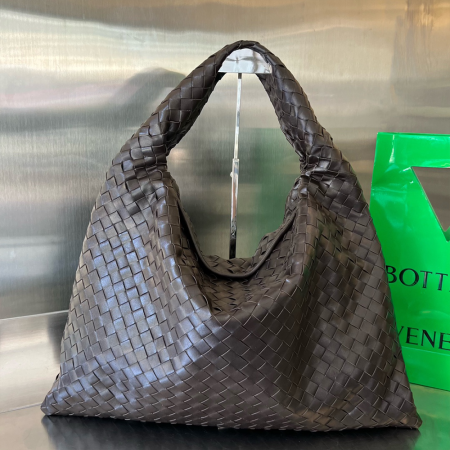 징공장 보테가베네타 홉 라지 초코 브라운 763970