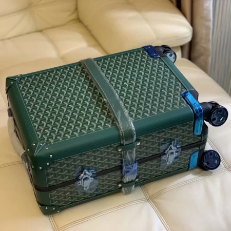 고야드 사톨라스 롤러 캐리어 GM 그린