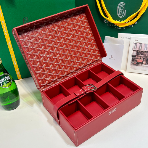 고야드 시계 보관함 8구 레드 JOUXMMT08TY01CL03O