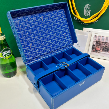 고야드 시계 보관함 8구 블루 JOUXMMT08TY01CL03O