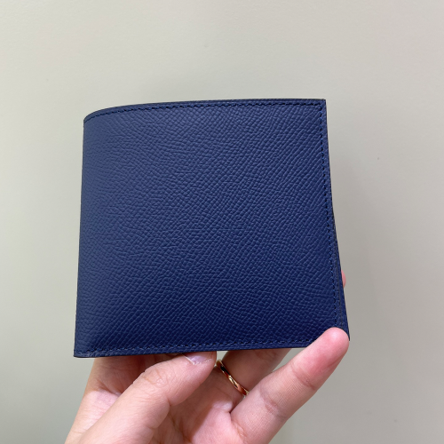 반수공 에르메스 시티즌 트윌 반지갑 네이비 H086597CA