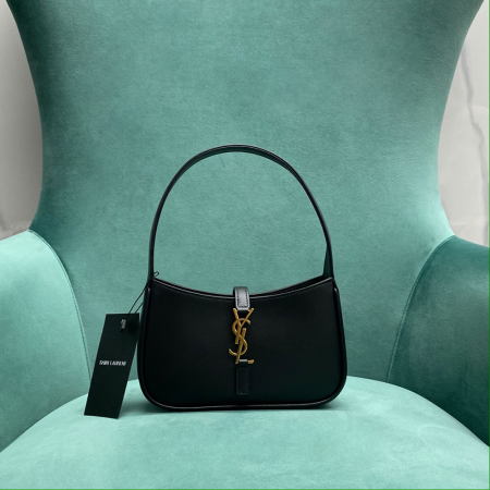 생로랑 파리 모노그램 르 5 A 7 미니 호보백 블랙 710318