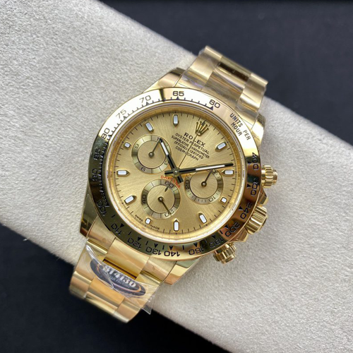 BT공장 롤렉스 데이토나 샴폐인 다이얼 옐로우 골드 금통 116508