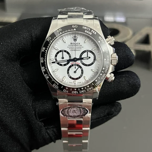 BT공장 롤렉스 코스모그래프 세라믹 데이토나 화이트 다이얼 126500