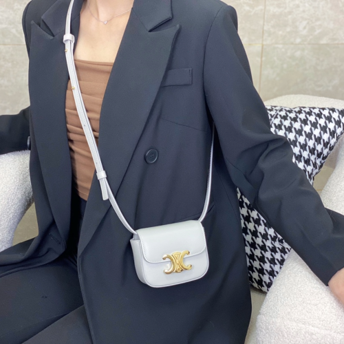 셀린느 미니 클로드 크로스백 그레이 101513