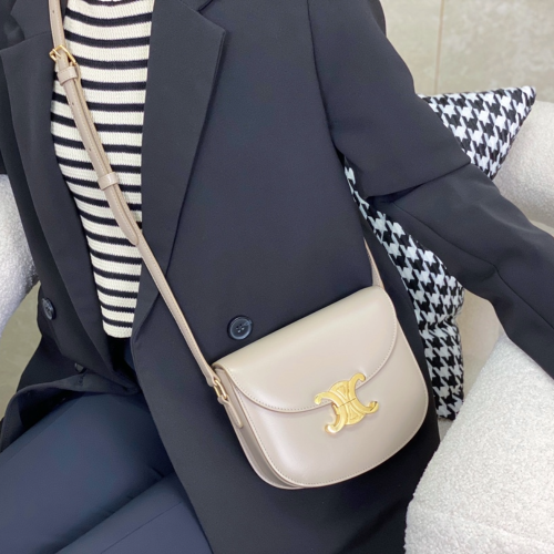 셀린느 트리오페 틴 베사체 숄더백 트렌치 110413