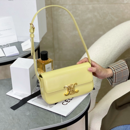 셀린느 트리오페 숄더백 레몬 194143