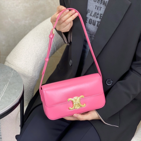 셀린느 트리오페 숄더백 핑크 194143