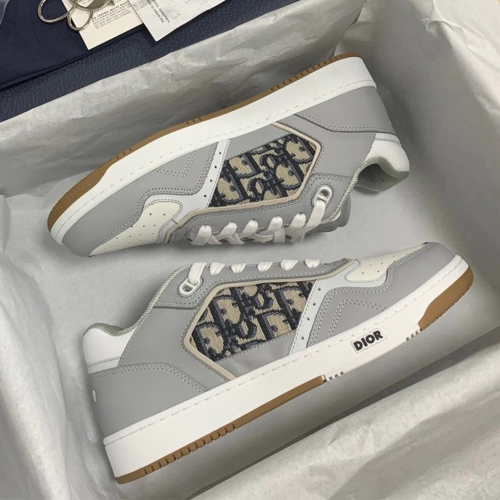 디올 남성 B27 로우탑 스니커즈 그레이