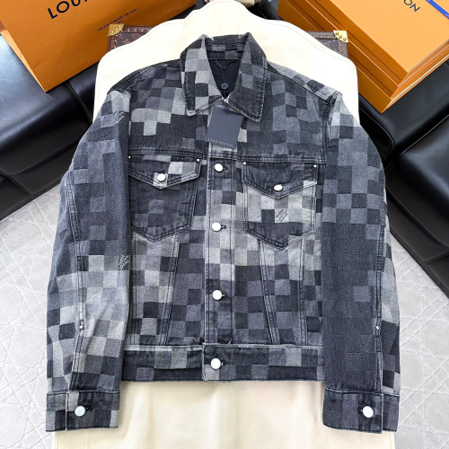 루이비통 다미에 디스토티드 데님 자켓