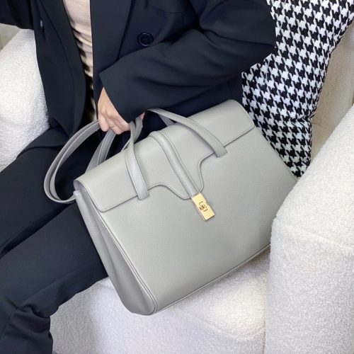 셀린느 소프트 16 백 미디움 그레이 195543