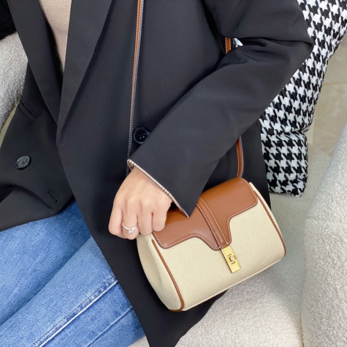 셀린느 미니 소프트16 숄더백 내츄럴 탄 10L352