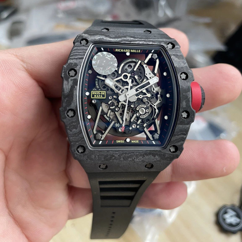 ZF공장 리차드밀 라파엘 나달 블랙 카본 / 블랙 러버밴드 RM35-02