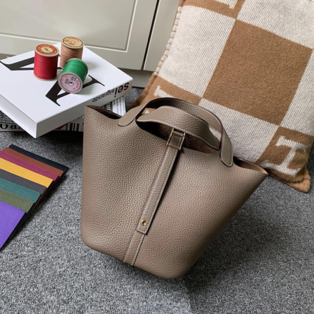 반수공 에르메스 피코탄백 18 에토프 금장 끌레망스