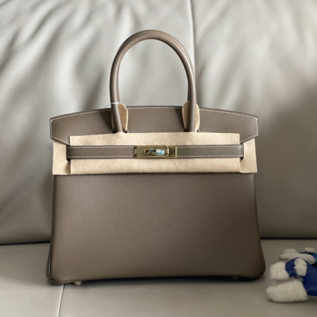 반수공 에르메스 버킨백 30 에토프 금장 엡송