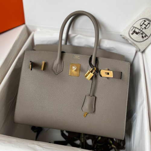 반수공 에르메스 버킨백 30 에토프 금장 엡송