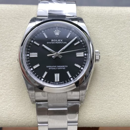 VS공장 롤렉스 오이스터 퍼페추얼 블랙 다이얼 36mm 126000