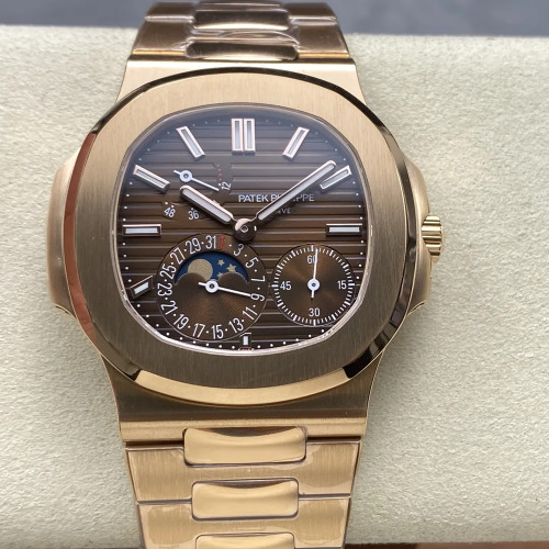 PPF공장 파텍필립 노틸러스 문페이즈 브라운 다이얼 5712