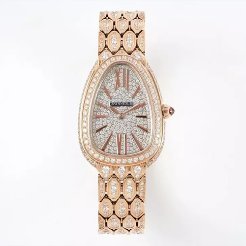 BV공장 불가리 세르펜티 세두토리 로즈골드 파베 세팅 103160