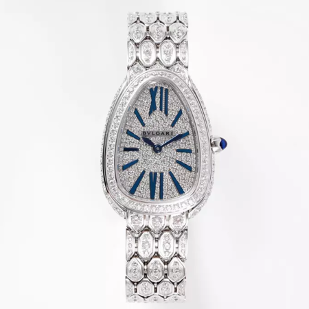 BV공장 불가리 세르펜티 세두토리 화이트 골드 파베 세팅 103159