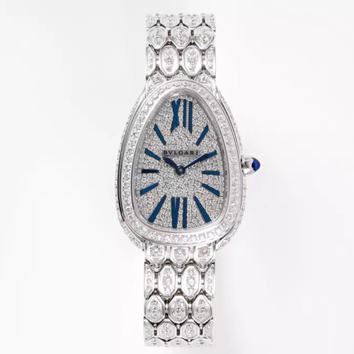 BV공장 불가리 세르펜티 세두토리 화이트 골드 파베 세팅 103159