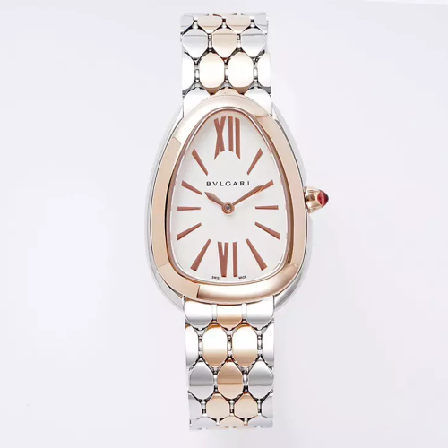 BV공장 불가리 세르펜티 세두토리 로즈골드 콤비 화이트 다이얼 103948